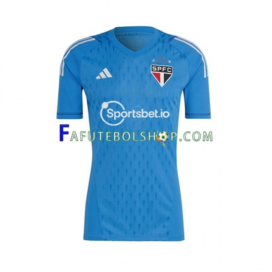 Camisa Goleiro 2 Sao Paulo 2023 manga curta ,Masculino