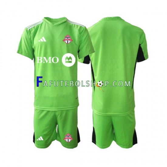 Camisa Goleiro 1 Toronto FC 2023 manga curta ,infantil