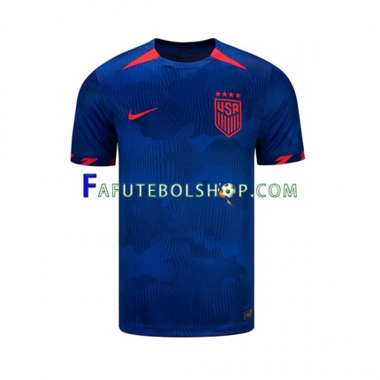 Camisa 2 Estados Unidos 2023 manga curta ,Masculino