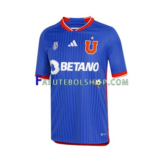 Camisa 1 Universidad de Chile 2023 manga curta ,Masculino