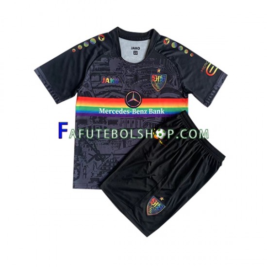 Camisa 1 VfB Stuttgart Special 2022-2023 manga curta ,infantil