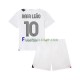 Camisa 2 AC Milan Rafael Leao 10 2023-2024 manga curta ,infantil