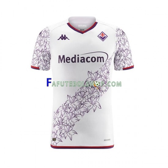 Camisa 2 ACF Fiorentina 2023-2024 manga curta ,Masculino