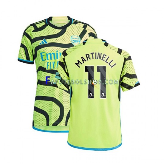 Camisa 2 Arsenal Gabriel Martinelli 11 2023-2024 manga curta ,Masculino