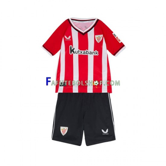 Camisa 1 Athletic Club 2023-2024 manga curta ,infantil