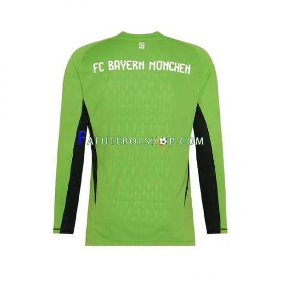 Camisa Goleiro 2 Bayern de Munique 2023-2024 manga longa ,Masculino