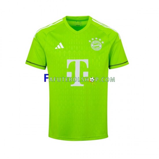 Camisa Goleiro 2 Bayern de Munique 2023-2024 manga curta ,Masculino