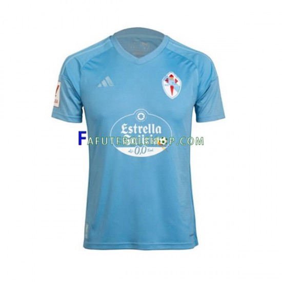 Camisa 1 Celta de Vigo 2023-2024 manga curta ,Masculino