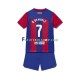 Camisa 1 FC Barcelona Ousmane Dembele 7 2023-2024 manga curta ,infantil