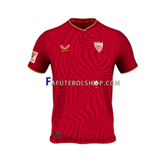 Camisa 2 FC Sevilla 2023-2024 manga curta ,Masculino