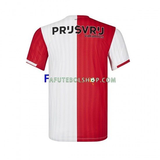 Camisa 1 Feyenoord Rotterdam 2023-2024 manga curta ,Masculino