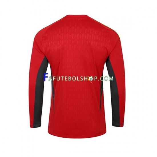 Camisa Goleiro 1 Fulham 2023-2024 manga longa ,Masculino