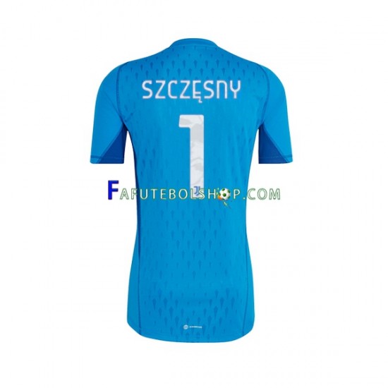 Camisa Goleiro 1 Juventus Wojciech Szczesny 1 2023-2024 manga curta ,Masculino