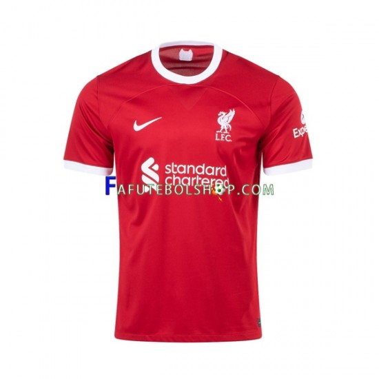 Camisa 1 Liverpool Alexis Mac Allister 10 2023-2024 manga curta ,infantil