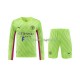 Camisa Goleiro 3 Manchester City 2023-2024 manga longa ,infantil