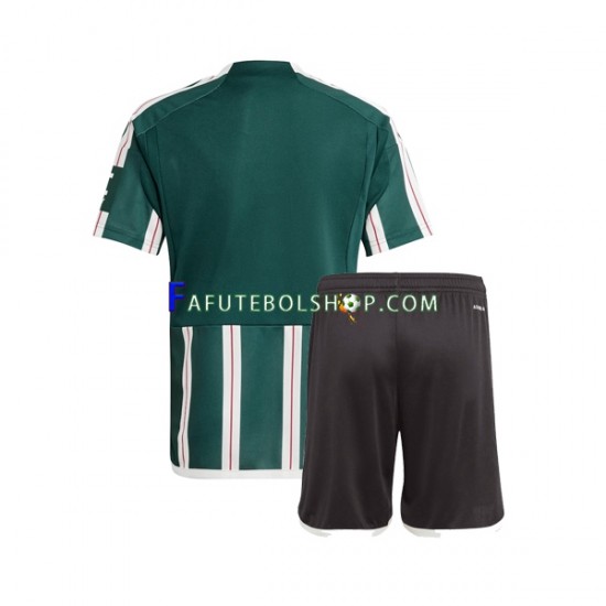 Camisa 2 Manchester United 2023-2024 manga curta ,infantil