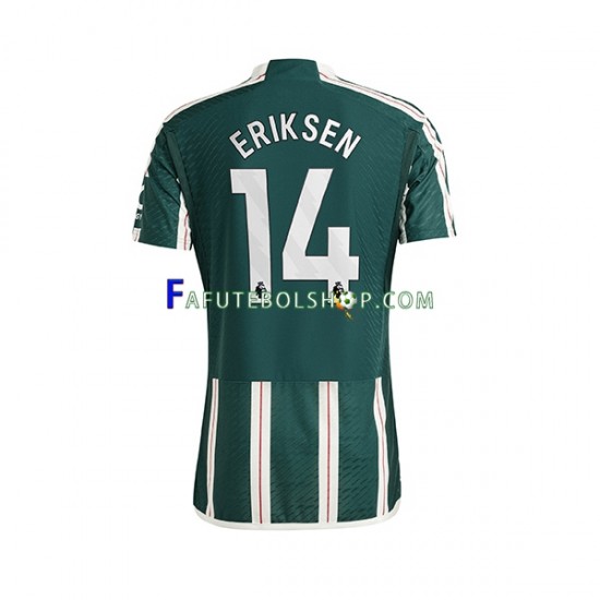 Camisa 2 Manchester United Eriksen 14 2023-2024 manga curta ,Masculino