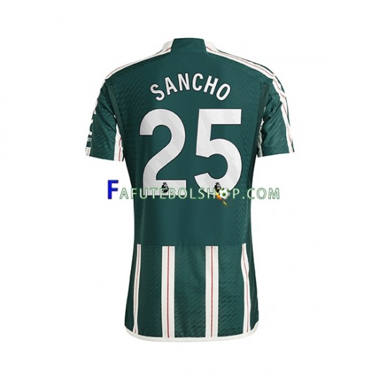 Camisa 2 Manchester United Sancho 25 2023-2024 manga curta ,Masculino