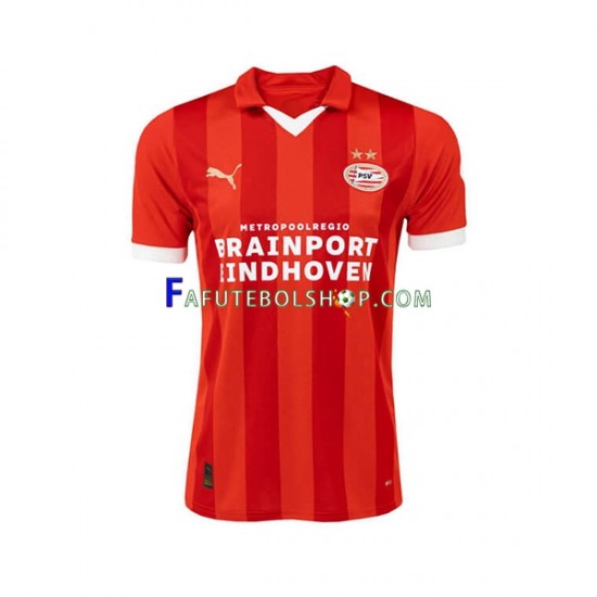 Camisa 1 PSV Eindhoven 2023-2024 manga curta ,Masculino