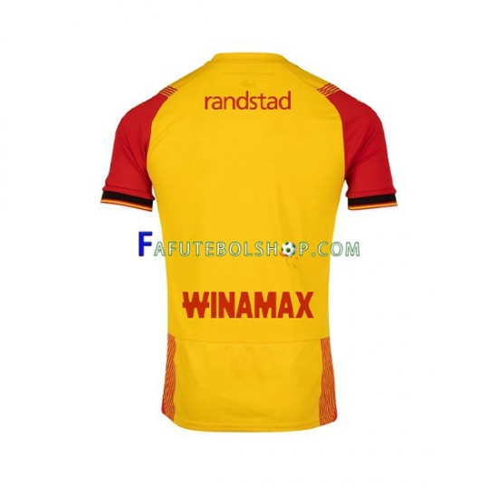 Camisa 1 RC Lens 2023-2024 manga curta ,Masculino