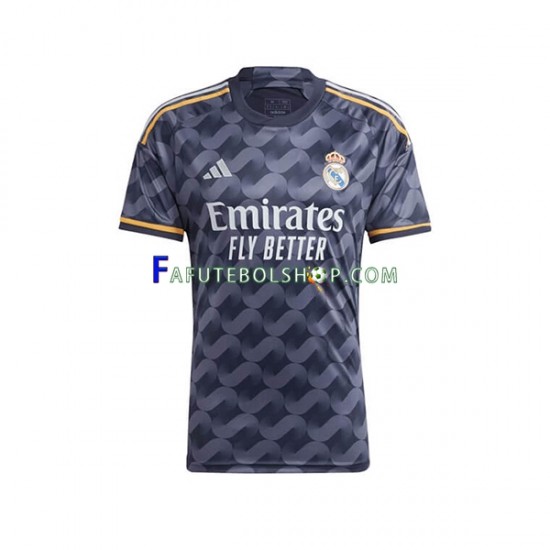 Camisa 2 Real Madrid 2023-2024 manga curta ,Masculino