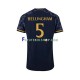 Camisa 2 Real Madrid Jude Bellingham 5 2023-2024 manga curta ,Masculino