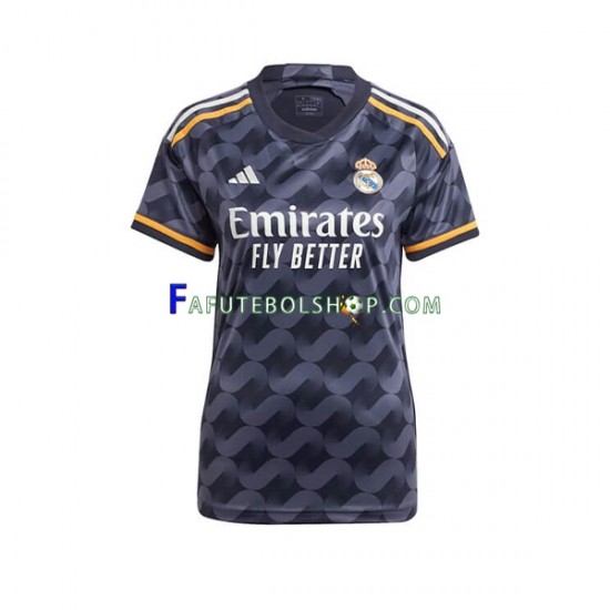 Camisa 2 Real Madrid 2023-2024 manga curta ,Feminino