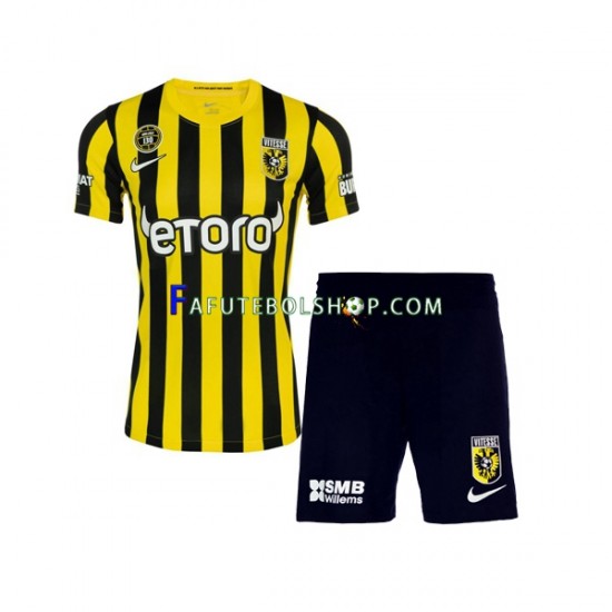 Camisa 1 SBV Vitesse 2022-2023 manga curta ,infantil