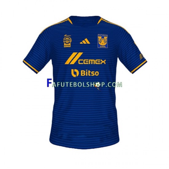 Camisa 2 Tigres UANL 2023-2024 manga curta ,Masculino