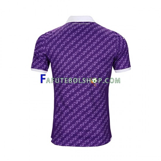 Camisa 1 ACF Fiorentina 2023-2024 manga curta ,Masculino