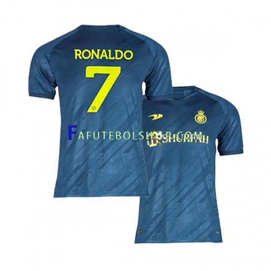 Camisa 2 Al-Nassr Ronaldo 7 2022-2023 manga curta ,Masculino