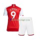 Camisa 1 Arsenal Gabriel Jesus 9 2023-2024 manga curta ,infantil