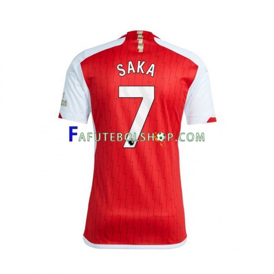 Camisa 1 Arsenal Saka 7 2023-2024 manga curta ,Masculino