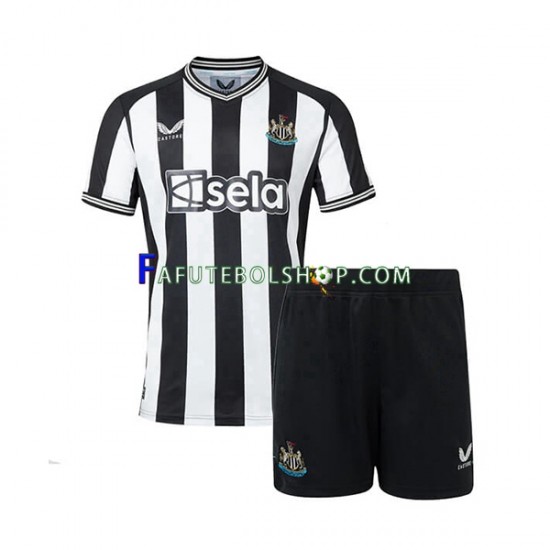 Camisa 1 Newcastle United 2023-2024 manga curta ,infantil