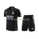 Real Madrid Preto Camisa e Calção de Treino 2023-2024