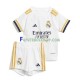 Camisa 1 Real Madrid 2023-2024 manga curta ,infantil