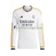 Camisa 1 Real Madrid 2023-2024 manga longa ,Masculino