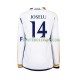 Camisa 1 Real Madrid JOSELU 14 2023-2024 manga longa ,Masculino