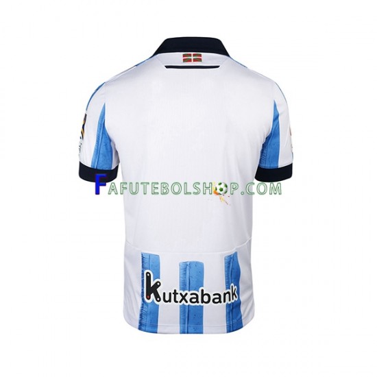 Camisa 1 Real Sociedad 2023-2024 manga curta ,Masculino