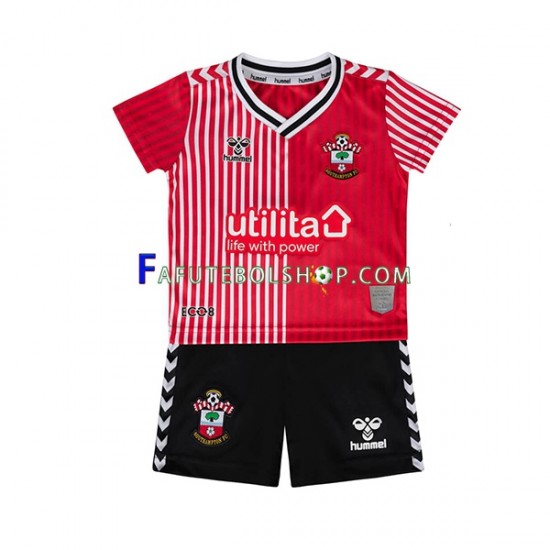 Camisa 1 Southampton 2023-2024 manga curta ,infantil