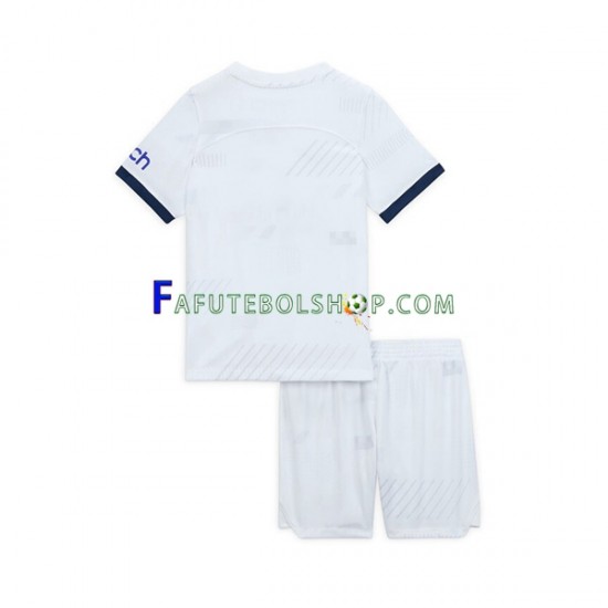 Camisa 1 Tottenham Hotspur 2023-2024 manga curta ,infantil