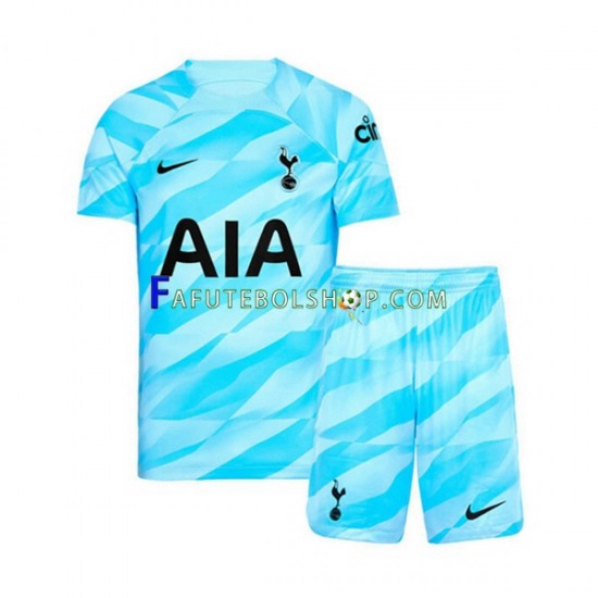 Camisa Goleiro 1 Tottenham Hotspur 2023-2024 manga curta ,infantil