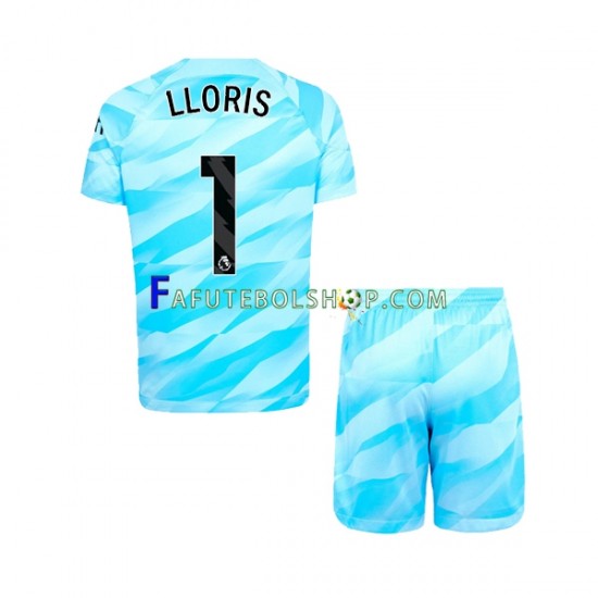 Camisa Goleiro 1 Tottenham Hotspur Hugo Lloris 1 2023-2024 manga curta ,infantil