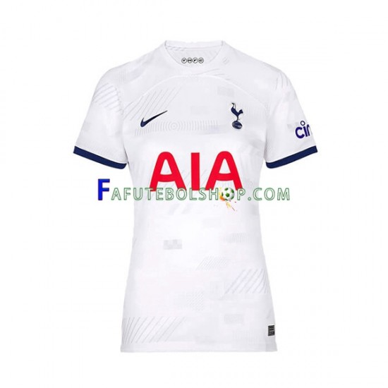 Camisa 1 Tottenham Hotspur 2023-2024 manga curta ,Feminino