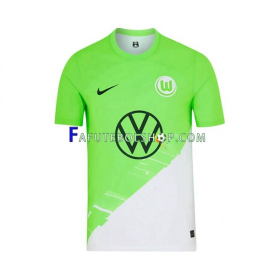 Camisa 1 VfL Wolfsburg 2023-2024 manga curta ,Masculino