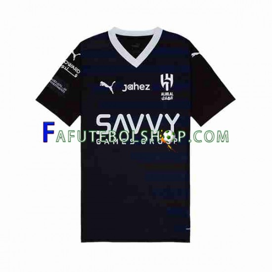 Camisa 3 Al Hilal 2023-2024 manga curta ,Masculino