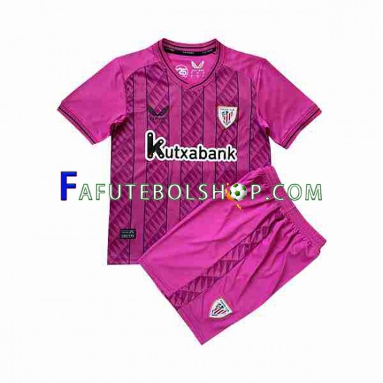 Camisa Goleiro 2 Athletic Club 2023-2024 manga curta ,infantil