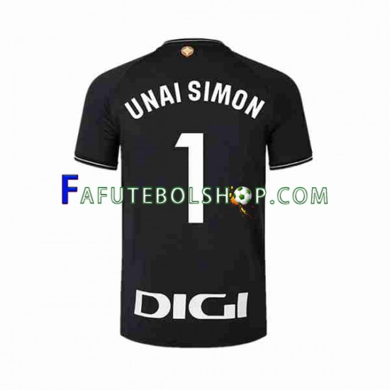 Camisa Goleiro 1 Athletic Club UNAI SIMON 1 2023-2024 manga curta ,Masculino