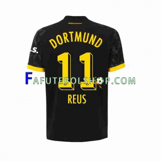 Camisa 2 Borussia Dortmund Marco Reus 11 2023-2024 manga curta ,Masculino