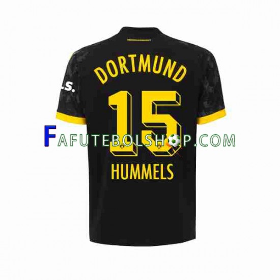 Camisa 2 Borussia Dortmund Mats Hummels 15 2023-2024 manga curta ,Masculino